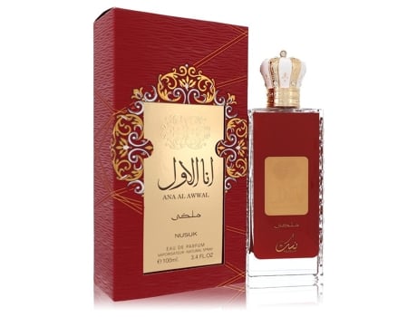 Ana Al Awwal Rouge By NUSUK Eau de Parfum Spray 3.4 Oz Feminino