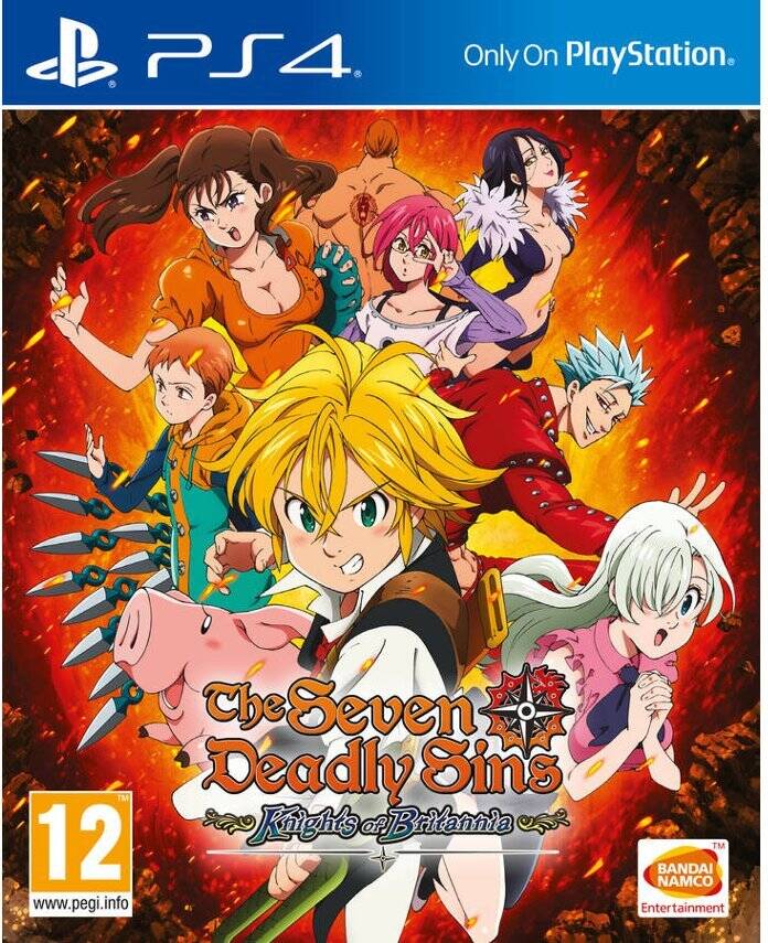 Os Sete Pecados Knights of Britannia Ps4 - Get Game