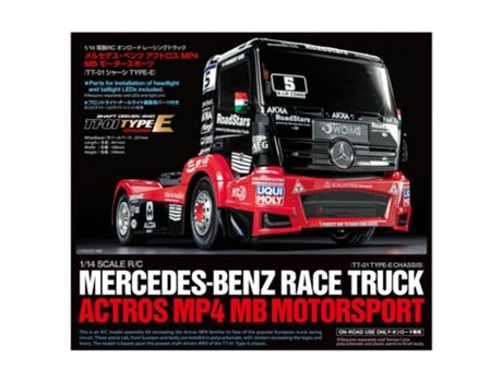 Rc M-B Race Truck Actros Mp4 Tt-01E 1:14 300058683