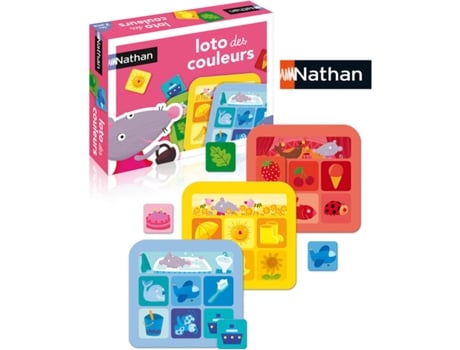 Jogo Educativo  Loto des couleurs (Idade Mínima: 4)