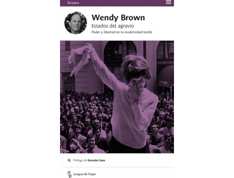 Livro Estados Del Agravio de Wendy Brown (Espanhol)