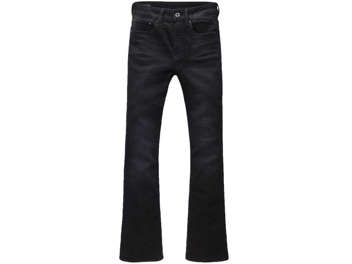 3301 Flare Jeans, Black
