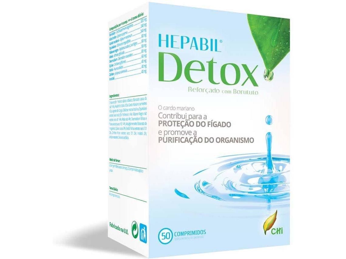 Suplemento Alimentar C H I Hepabil Detox 60 Comprimidos Worten Pt