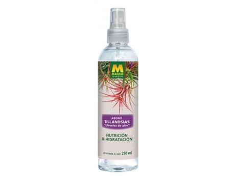 MASSO GARDEN Abono Foliar Tillandsias Claveles de Aire 250 Ml