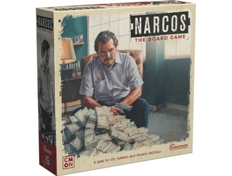 Jogo de Tabuleiro  NARCOS: The Board Game (Inglês - Idade Mínima: 18)