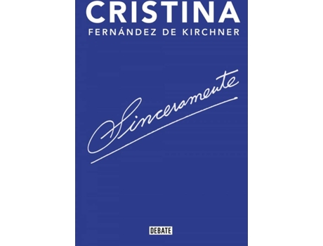 Livro Sinceramente de Cristina Fernández De Kirchner (Espanhol)