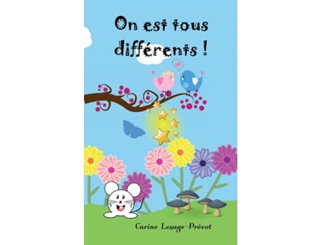 Livro On est tous différents ! de Carine Lesage-Prévot (Inglês)