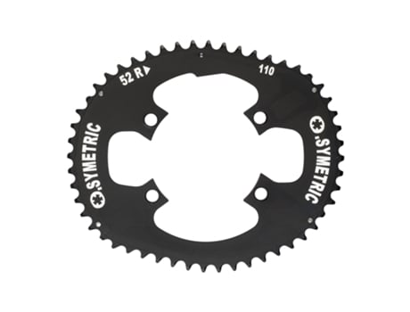 tabuleiro de disco de 4 raios para bicicletas O.SYMETRIC Dura Ace 50T