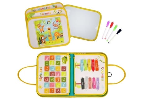 Bolsa de Atividades - Montessori - JADE - Jogo Educativo - Viagem - Sensorial - Jogo Infantil - Design Francês