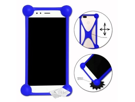 Capa para Samsung PH26 Silicone Anti-Choque Azul .