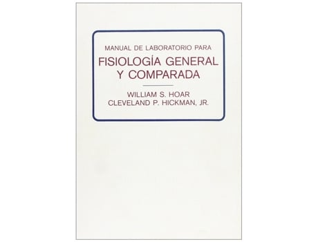 Livro Fisiologia GralComparada-Manual Lab de William S Hoar (Espanhol)