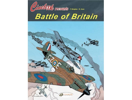 Livro cinebook recounts 1 - battle of britain de francis bergese & b. asso (inglês)