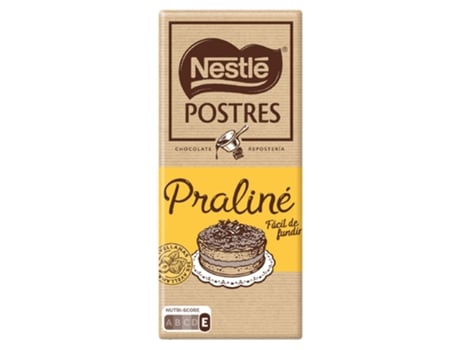 Tablete de Chocolate Culinária Praliné NESTLÉ SOBREMESAS