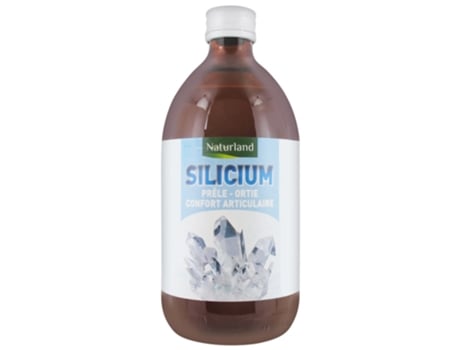 Silício Com Urtiga Ulmaria 480 Ml NATURLAND