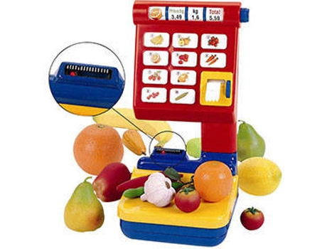 Brinquedo  Supermarket scale with electronic weight display