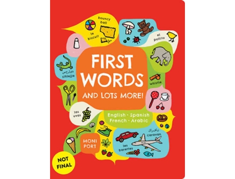 Livro First Words . . . And Lots More! de Moni Port (Inglês - 2021)