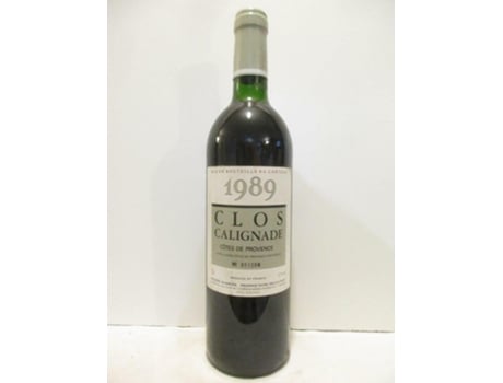 Vinho Tinto CLOS CALIGNADE 1989 (75 cl - 1 unidade)