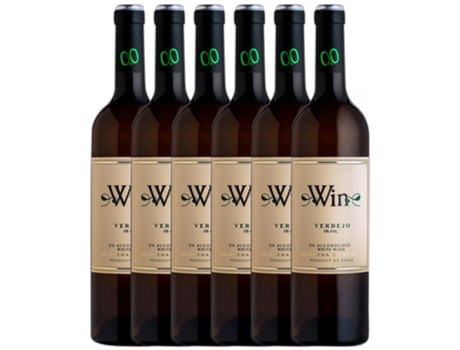 Vinho EMINA Emina Sin Alcohol Win.E Verdejo (0.75 L - 6 unidades)