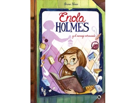 Livro Enola Holmes Y El Mensaje Extraviado (Enola Holmes. La Novela Gráfica 5) de Nancy Springer (Espanhol)