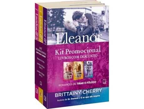 Livro Kit Eleanorgrey Landonshay de Brittainy Cherry (Português)