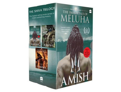 Livro Shiva Trilogy de Amish Tripathi (Inglês)