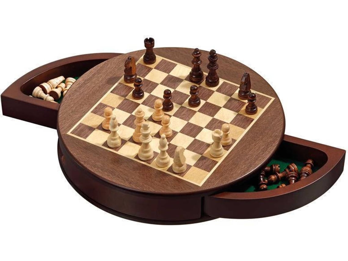 Jogo de Tabuleiro PHILOS Schach Xadrês