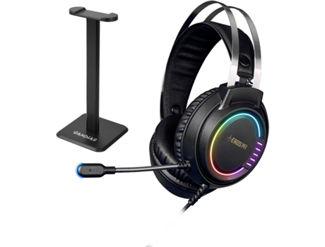 Auscultadores  Gaming  com Suporte Gamdias Eros M3 Elite Rgb