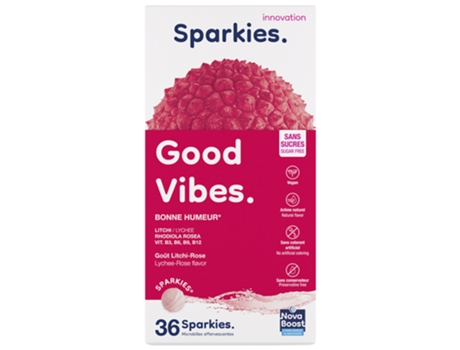 Sparkies Good Vibes 36 Microesferas Efervescentes NOVA BOOST