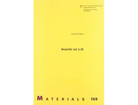 Livro Invertir en I+D de Josep M. Surís (Espanhol)