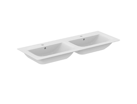 Móvel IDEAL STANDARD Connect Air duplo lavatório 1240mm E0273, Cor: Branco