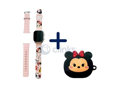 Pack Smartwatch + Earbuds Minnie CLINKS