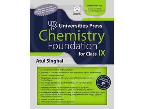 Livro Chemistry Foundation for Class IX de Atul Singhal (Inglês)