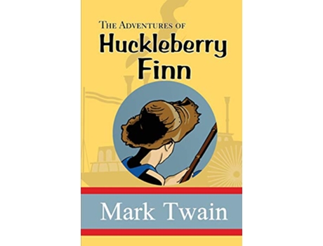 Livro The Adventures of Huckleberry Finn de Mark Twain (Inglês)