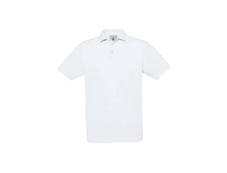 Polo para Homem B&C (M - Algodão - Branco)