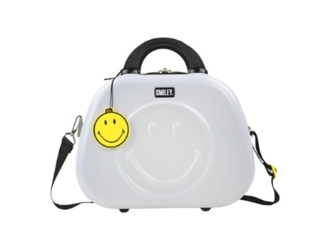 Necessaire Smiley Originals Branco/Preto