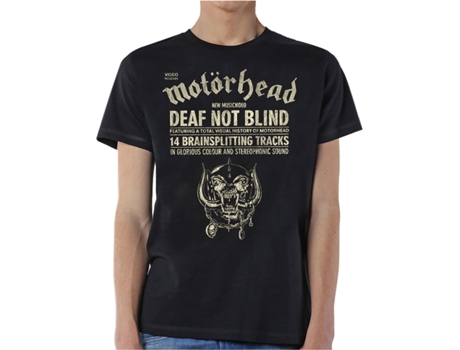 T-shirt MOTORHEAD (L - Preto)