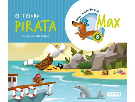 Livro Descubriendo Con Max 8. El Tesoro Pirata. Libro Del Alumno. de Equipo Descubriendo Con Max (Espanhol)