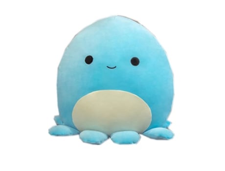 Peluche Almofada RIKIDA Octopus Cushion 25Cm Blue (Idade Mínima Recomendada: 2 anos)