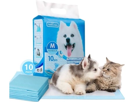 Tapetes Higiénicos para Cães, Gatos NOBLEZA L60*W90cm Tecido não tecido 10 unidades