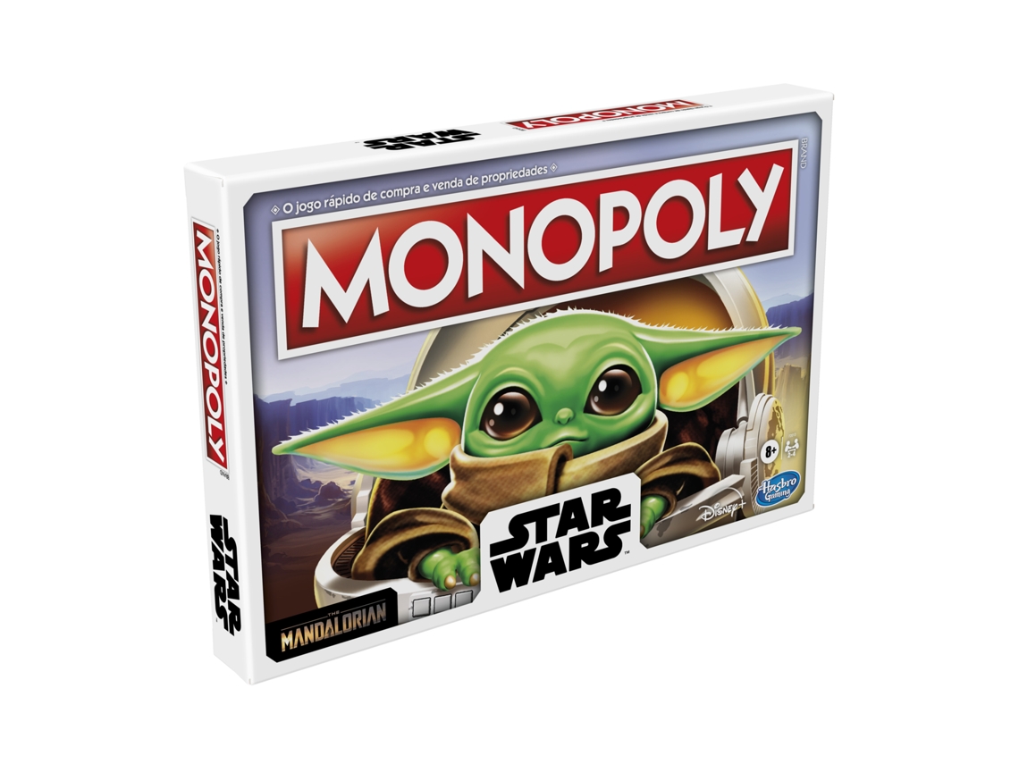 Jogo de Tabuleiro MONOPOLY Star Wars Baby Yoda (Idade Mínima: 8