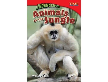 Livro Endangered Animals of the Jungle de William B Rice (Inglês)