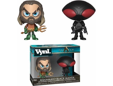 Pack 2 Figuras FUNKO Vynl Dc: Aquaman & Black Manta
