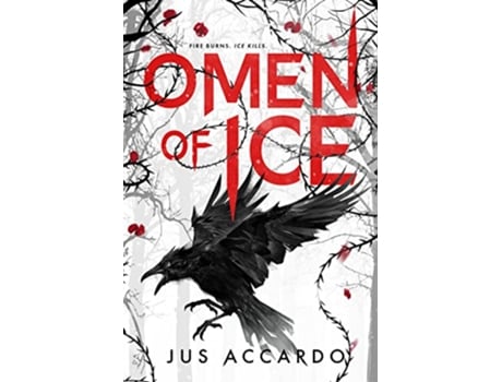 Livro Omen of Ice de Jus Accardo (Inglês - Capa Dura)