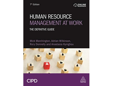 Livro Human Resource Management at Work The Definitive Guide de Mick Marchington Adrian Wilkinson Rory Donnelly Anastasia Kynighou (Inglês)