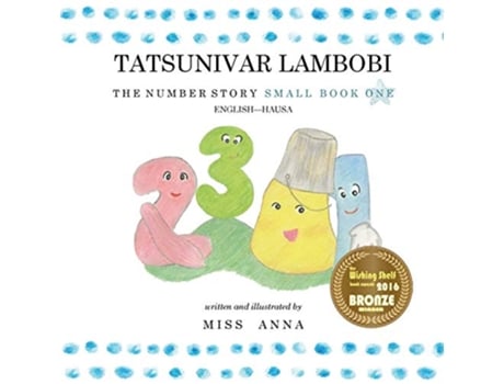 Livro The Number Story 1 TATSUNIVAR LAMBOBI Small Book One EnglishHausa Hausa Edition de Anna Miss