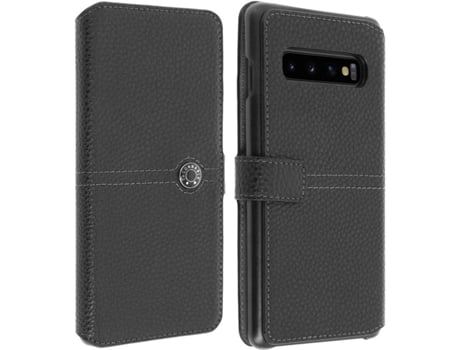 Capa Samsung Galaxy S10 FAÇONNABLE Wallet Preto