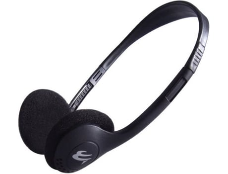 Auscultadores com Fio COMPUTER GEAR 24-1503 (On Ear - MicroAuriculares - Preto)