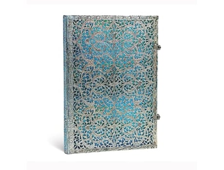 Livro Maya Blue Grande Unlined Hardcover Journal de Hartley & Marks (Inglês)