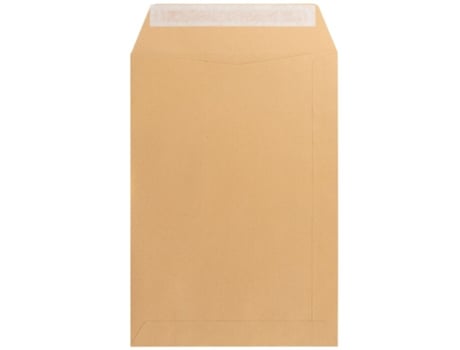 Aba para Bolsa Envelope com Tira de Silicone 184 X 261 Mm Kraft 80 G/M²