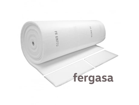 Filtro para Teto de Cabine de Pintura F5 Fergasa (15 Peças De 1140X810 Mm)